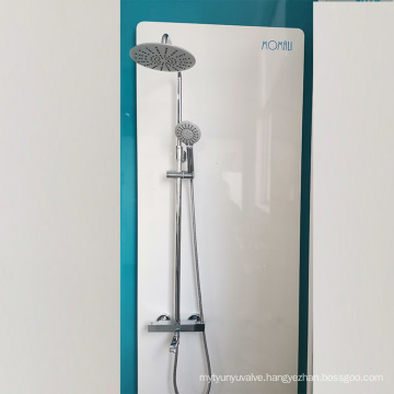 Unique Style Faucet Waterfall and Rainfall Bathroom Thermostatic Shower Set  Rain Shower